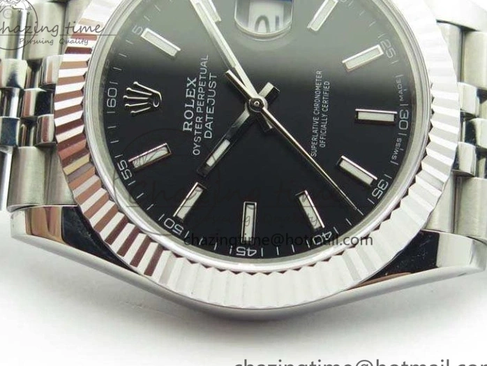 MiroTime 0510 SmartChoice DateJust II 40mm BP Maker Best Edition Black Dial On New Version Jubilee Bracelet A 3538
